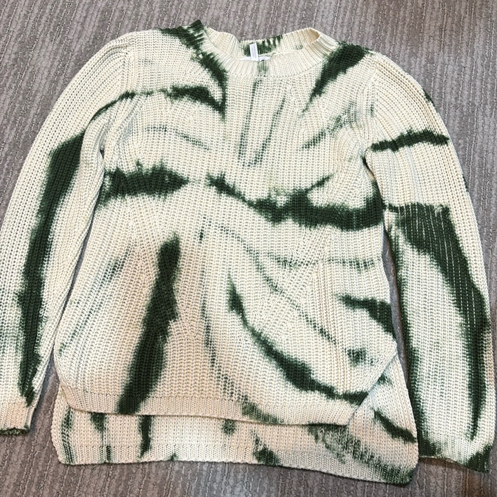 Tie die sweater!!